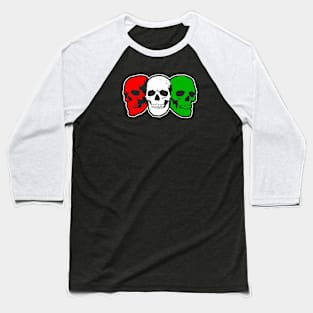 Skulls - XMAS Baseball T-Shirt